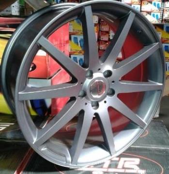 REDLINE-153 MATTE GUN METAL 19X9.5 5X112+45 66.67 **STAGGERED ONLY**